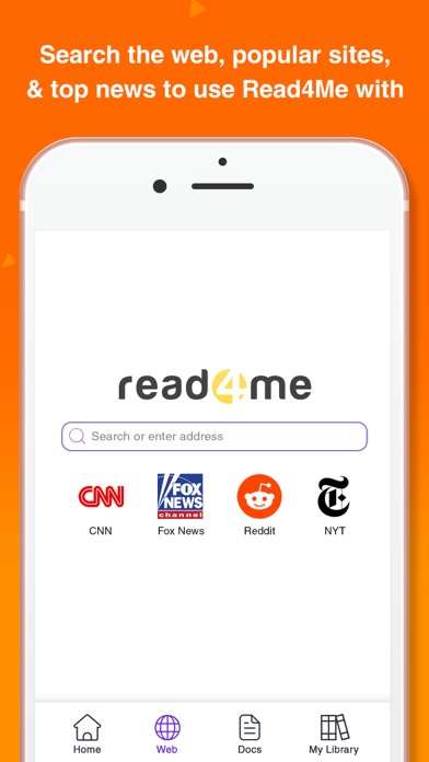 Read4Me - Talk Browser PDF DOC screenshot 2