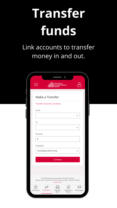 Reading Cooperative Bank screenshot 2