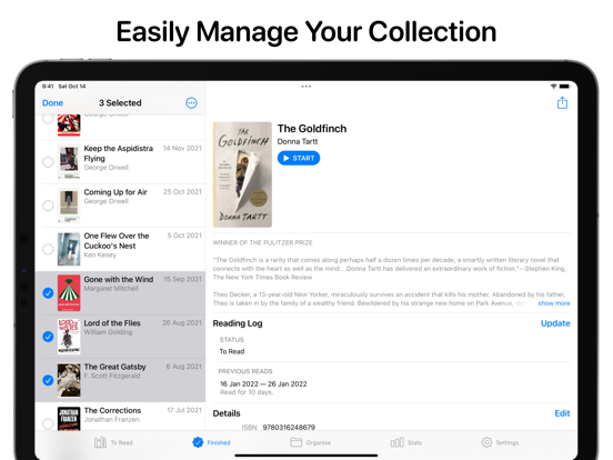 Reading List: Book Tracker screenshot 2