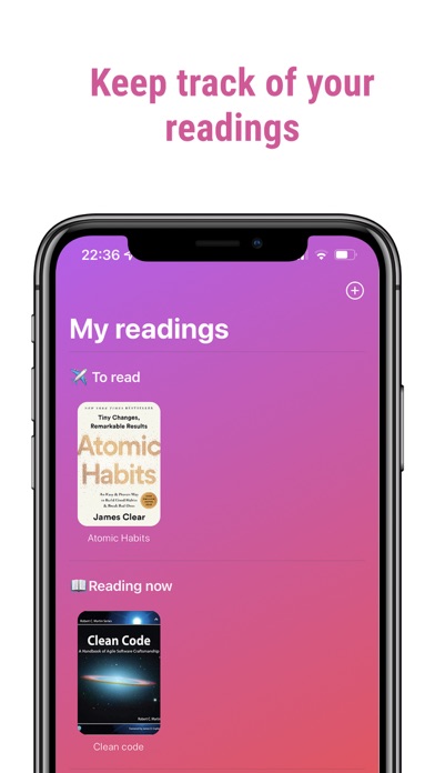 Reading log: book read tracker screenshot 4