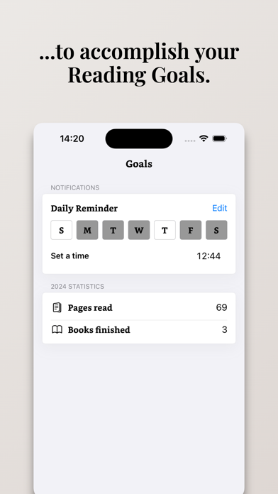 Reading Log: Book Tracker screenshot 1