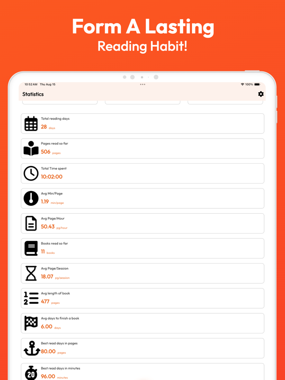 Reading Log Bookshelf Tracker screenshot 4