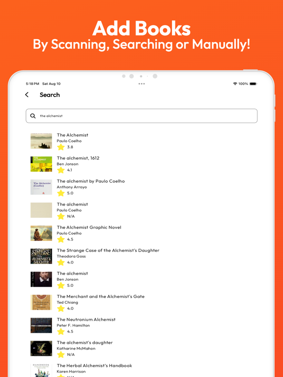Reading Log Bookshelf Tracker screenshot 2