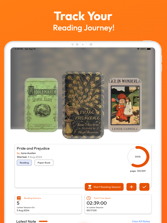 Reading Log Bookshelf Tracker screenshot 10