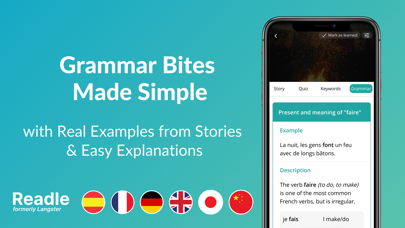Readle: Learn Languages Daily screenshot 3