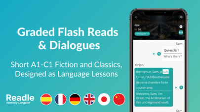 Readle: Learn Languages Daily screenshot 1