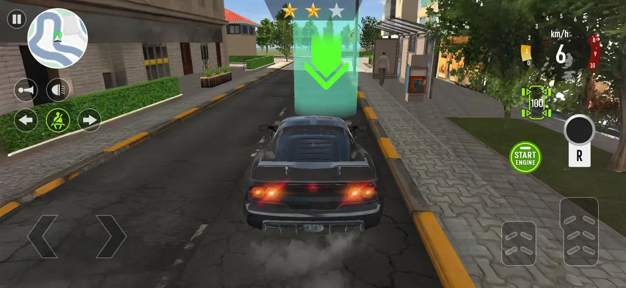 Real Car Driving: School Game screenshot 1
