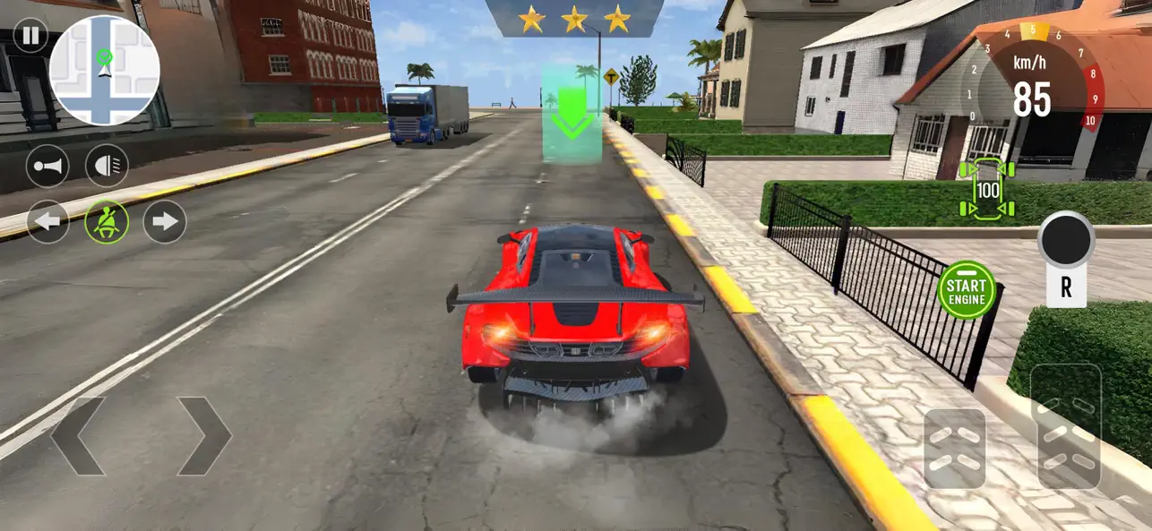 Real Car Driving: School Game screenshot 3