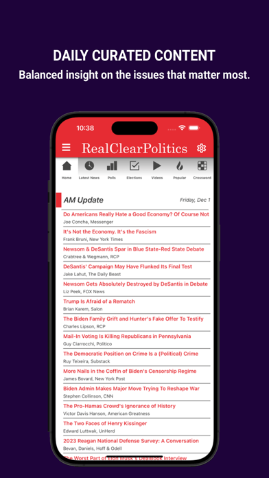Real Clear Politics screenshot 4