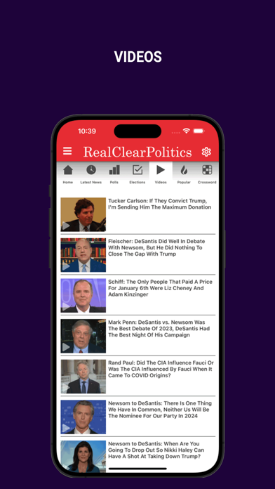 Real Clear Politics screenshot 2