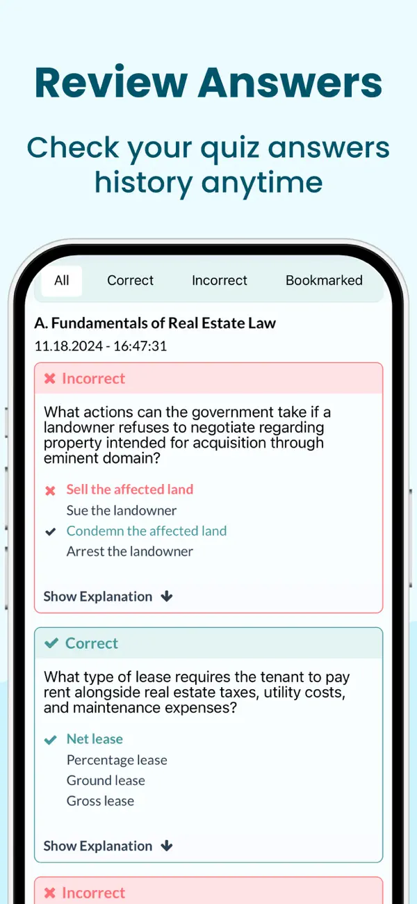 Real Estate Exam Prep - 2026 screenshot 4