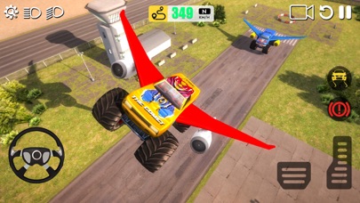 Real Flying Truck Simulator 3D screenshot 3