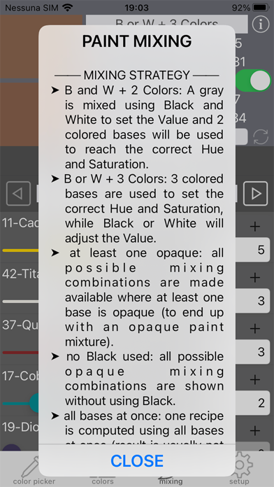 Real Paint mixing tools screenshot 3