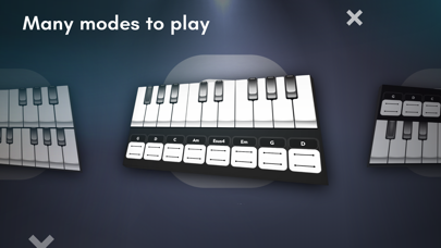 Real Piano electronic keyboard screenshot 2
