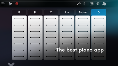 Real Piano electronic keyboard screenshot 1