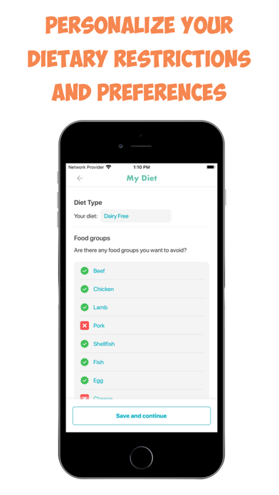 Real Plans - Meal Planner screenshot 5