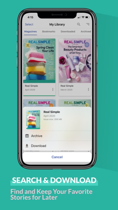 Real Simple Magazine screenshot 2