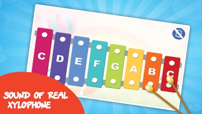 Real xylophone: Musical tiles screenshot 1