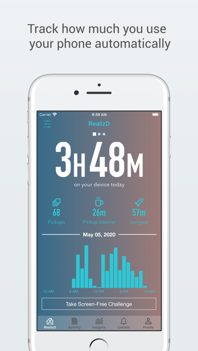 RealizD - Screen Time Tracker screenshot 5