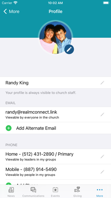 Realm Connect - For Our Church screenshot 2