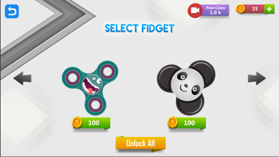 Realtime Fidget Spinner Games screenshot 3