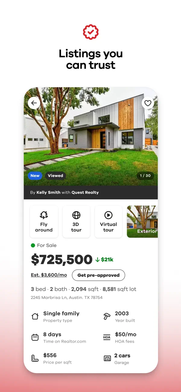 Realtor.com Real Estate & Rent screenshot 3