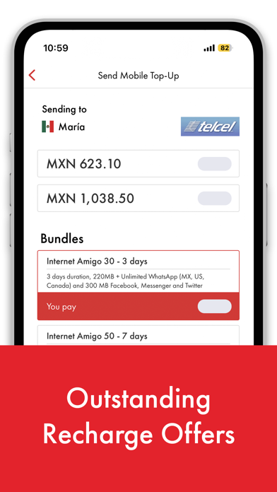 Rebtel: Top-ups And Calls screenshot 3