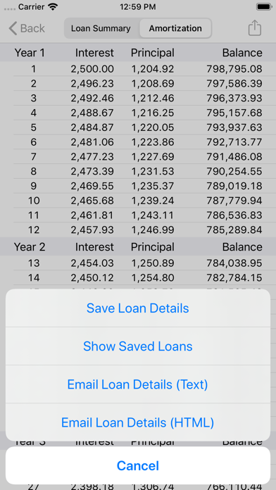 RECalc Pro screenshot 2
