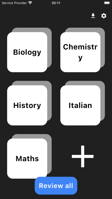 Recall - Efficient Flashcards screenshot 3