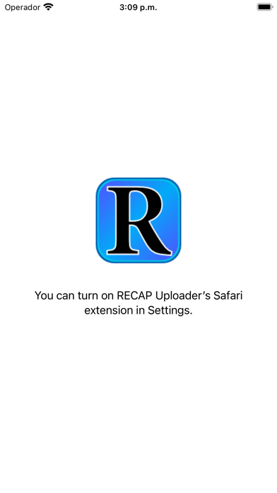 RECAP Uploader screenshot 5
