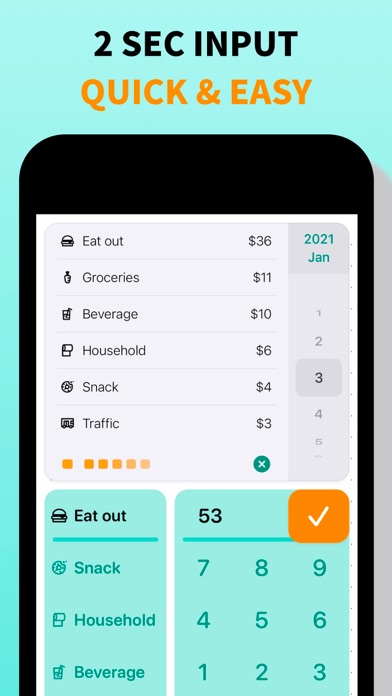 Receipt Box - Spending Tracker screenshot 2