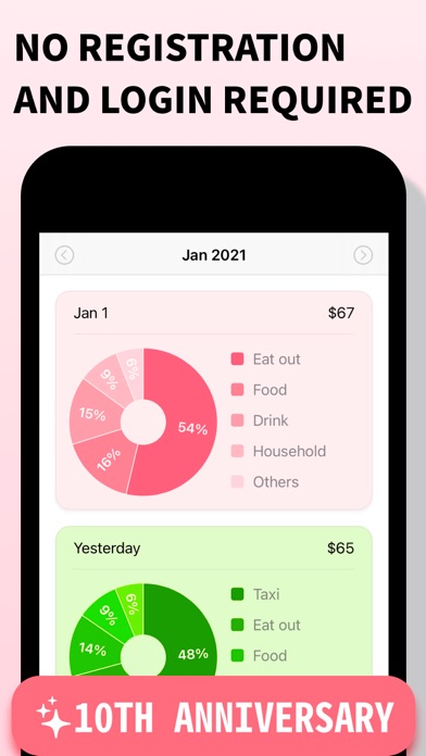 Receipt Box - Spending Tracker screenshot 1