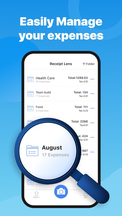 Receipt Lens - Expense Tracker screenshot 2
