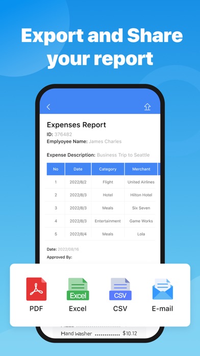 Receipt Lens - Expense Tracker screenshot 1