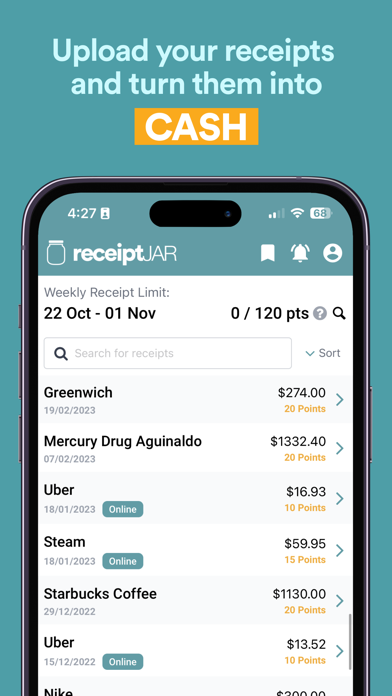 ReceiptJar screenshot 4