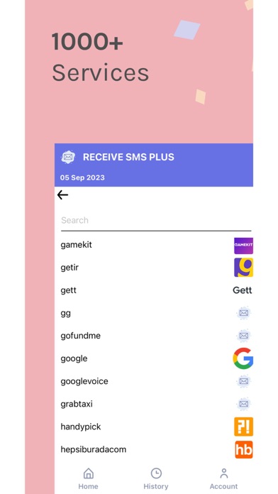 Receive SMS Plus screenshot 2