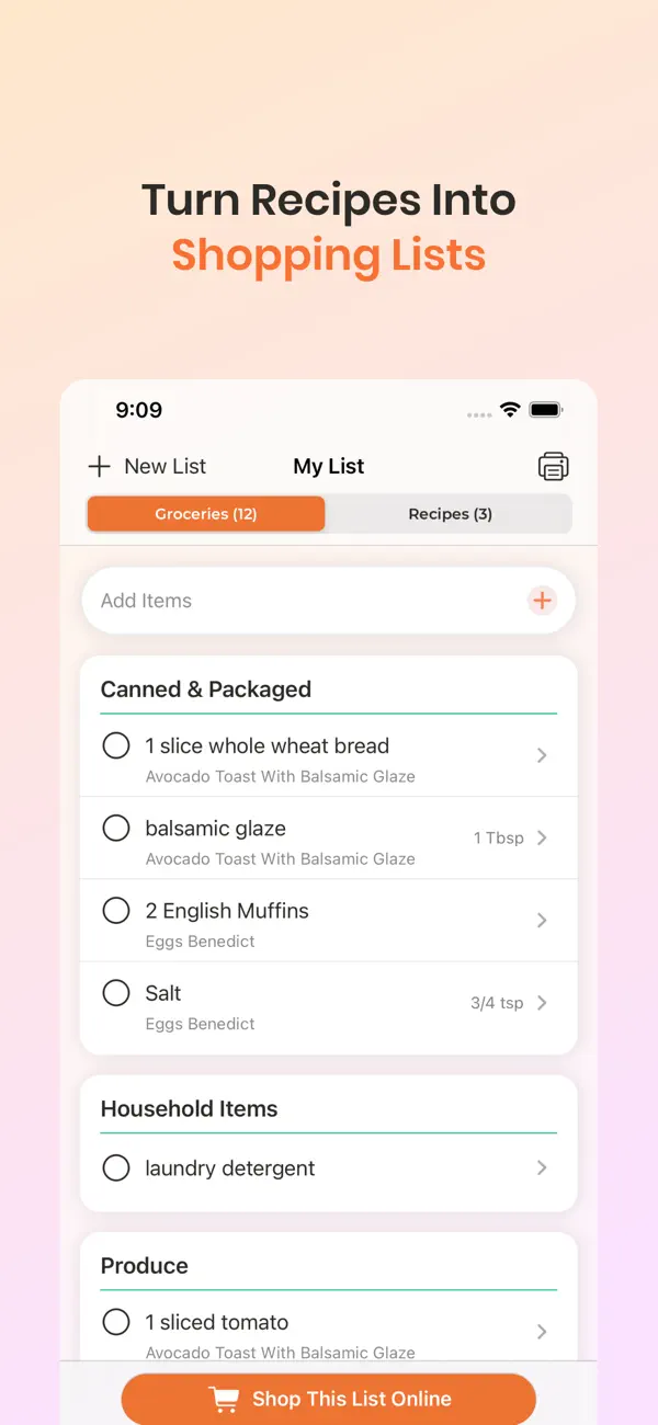 RecipeBox - Save Your Recipes! screenshot 2