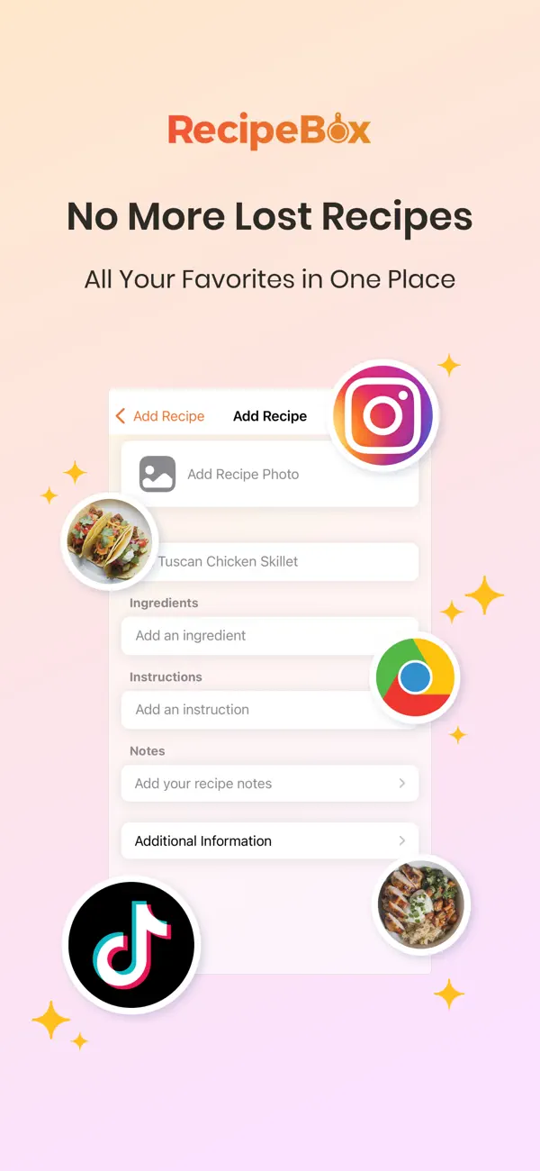 RecipeBox - Save Your Recipes! screenshot 5