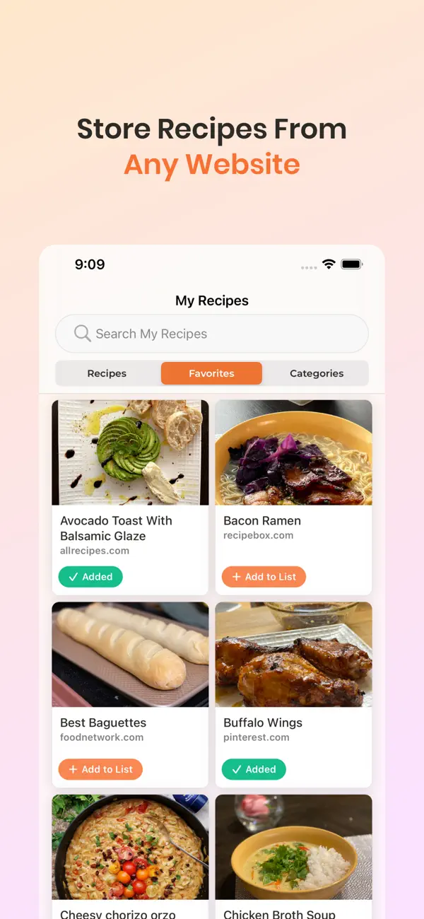 RecipeBox - Save Your Recipes! screenshot 3