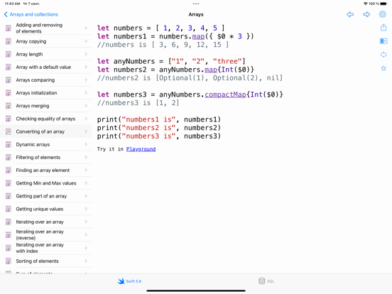 Recipes for Swift screenshot 5