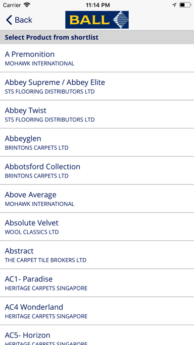 Recommended Adhesives Guide screenshot 3