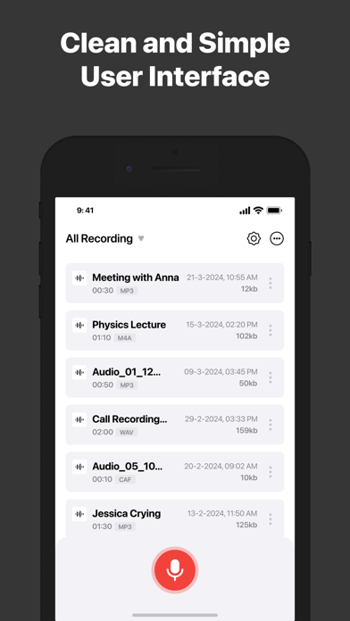 Recorder for iPhone screenshot 3