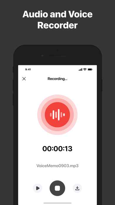 Recorder for iPhone screenshot 4
