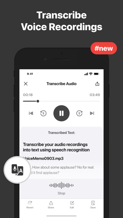 Recorder for iPhone screenshot 1