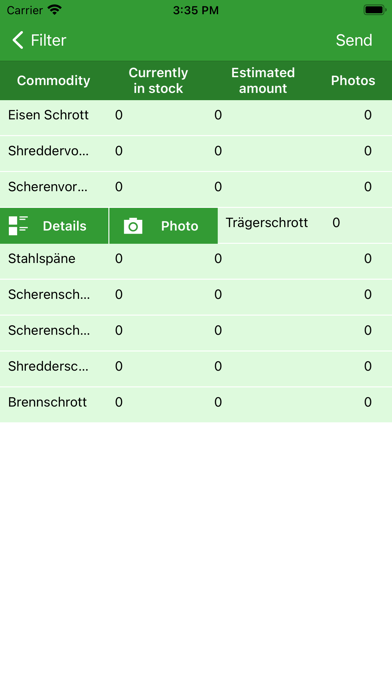 RECY Inventory screenshot 1