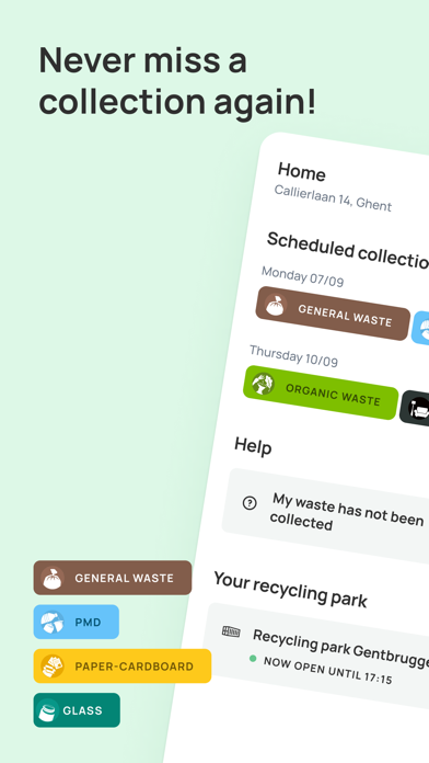 Recycle! - Collection calendar screenshot 4