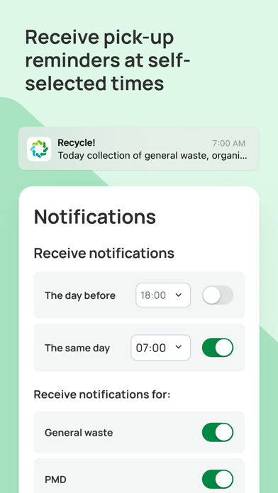 Recycle! - Collection calendar screenshot 2