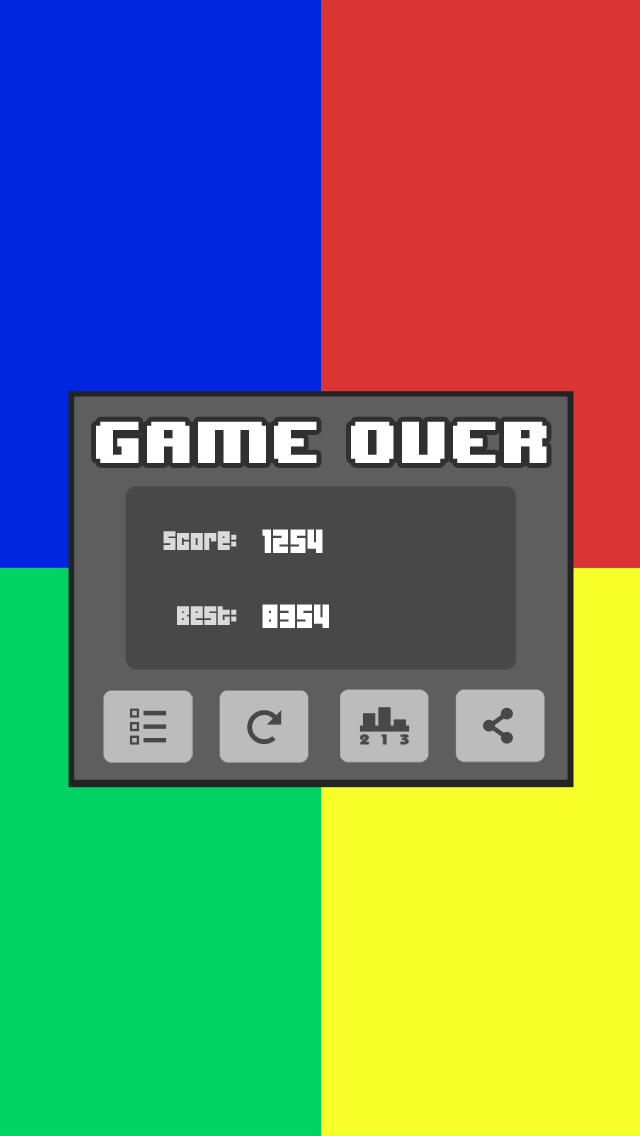 Red Blue Green Yellow screenshot 1