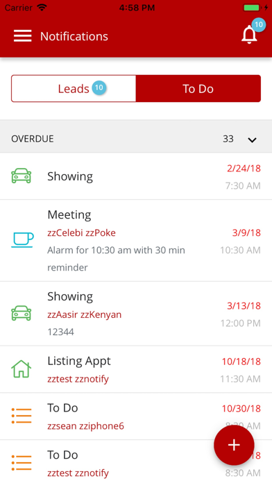 RED CRM screenshot 1