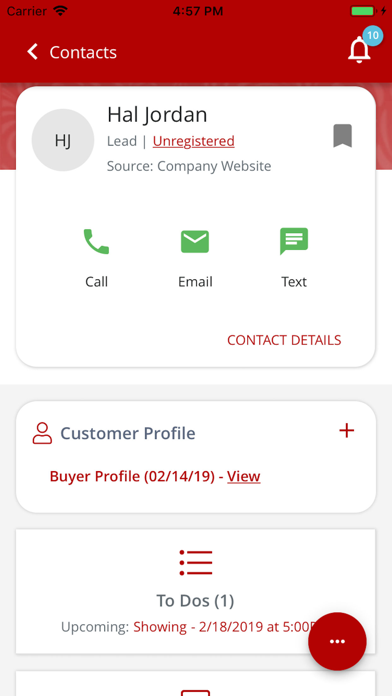 RED CRM screenshot 3